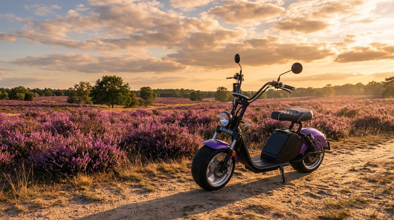 Avondrijden op de e-chopper